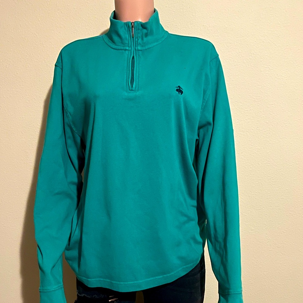 Brooks Brothers Teal and Navy Pullover. Size L.